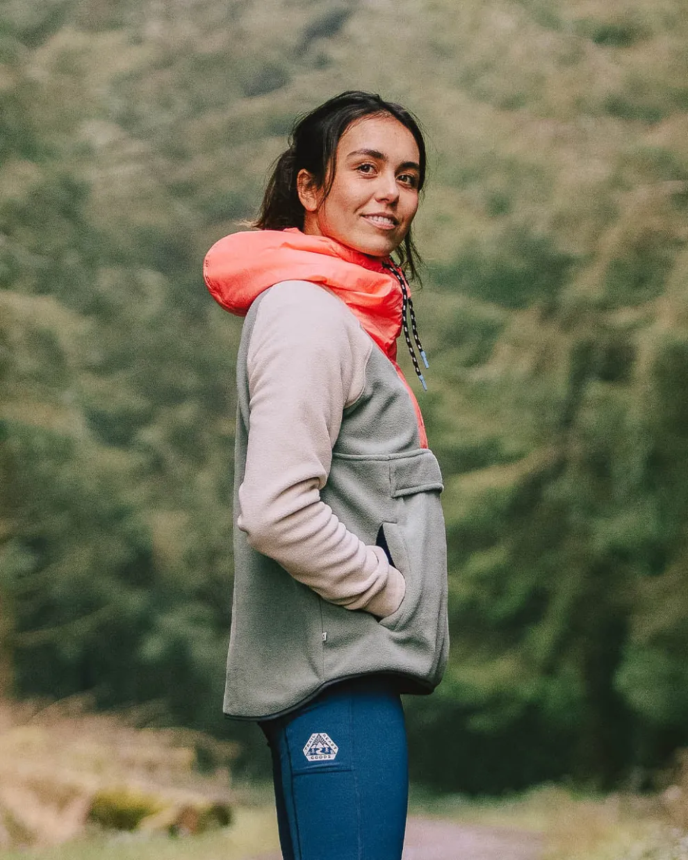 Alexander Recycled Polar Hooded Fleece