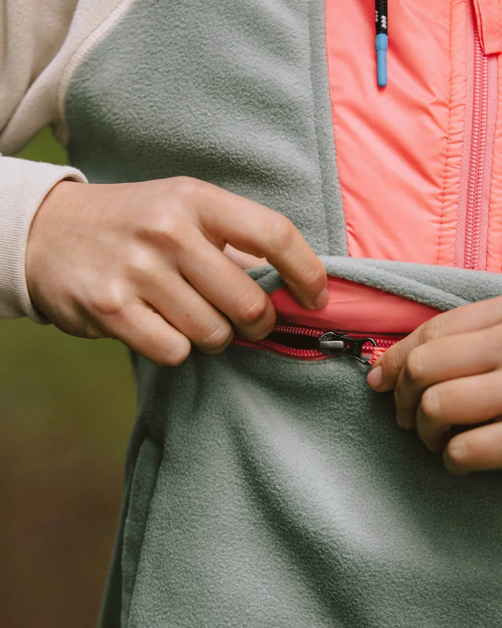 Alexander Recycled Polar Hooded Fleece