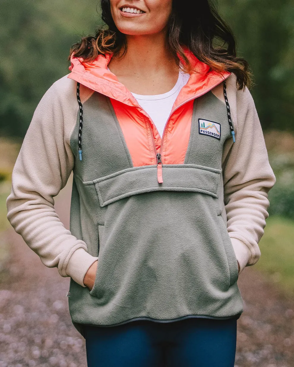 Alexander Recycled Polar Hooded Fleece