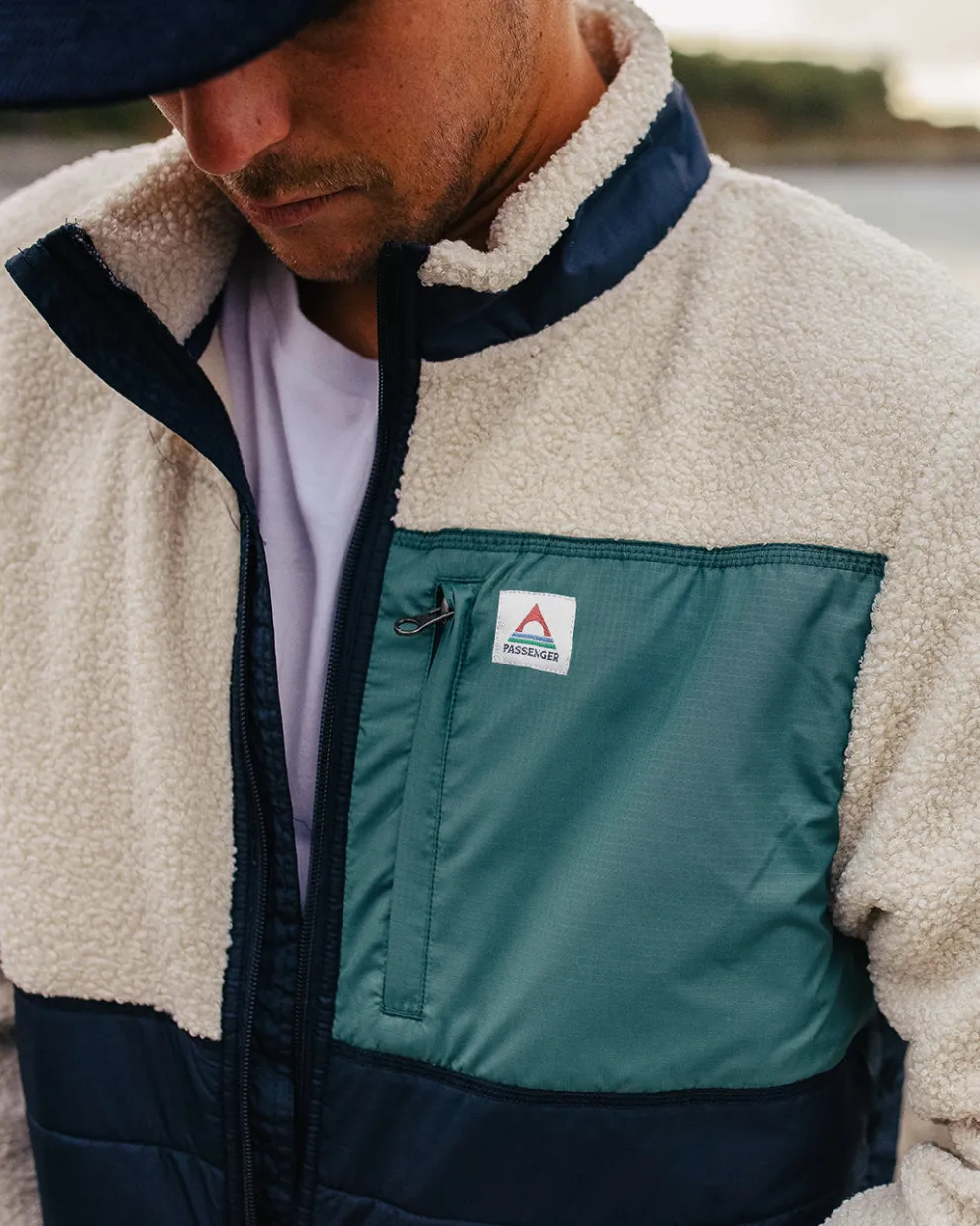 Born Explorer Recycled Polar-Lined Sherpa Fleece