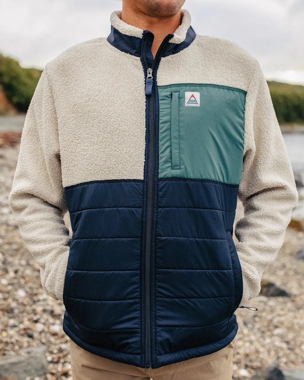 Born Explorer Recycled Polar-Lined Sherpa Fleece