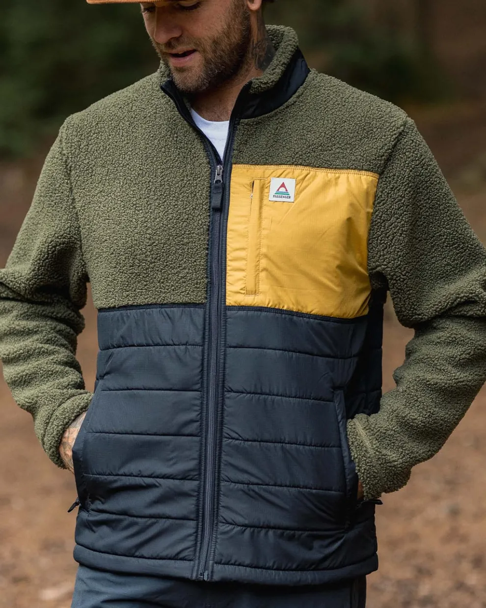 Born Explorer Recycled Polar-Lined Sherpa Fleece
