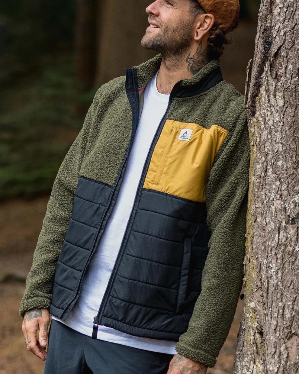 Born Explorer Recycled Polar-Lined Sherpa Fleece