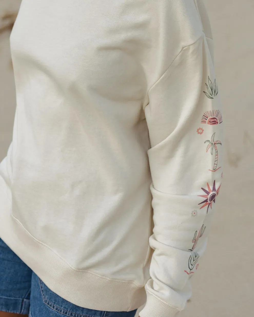 Chica Recycled Cotton Oversized Sweatshirt