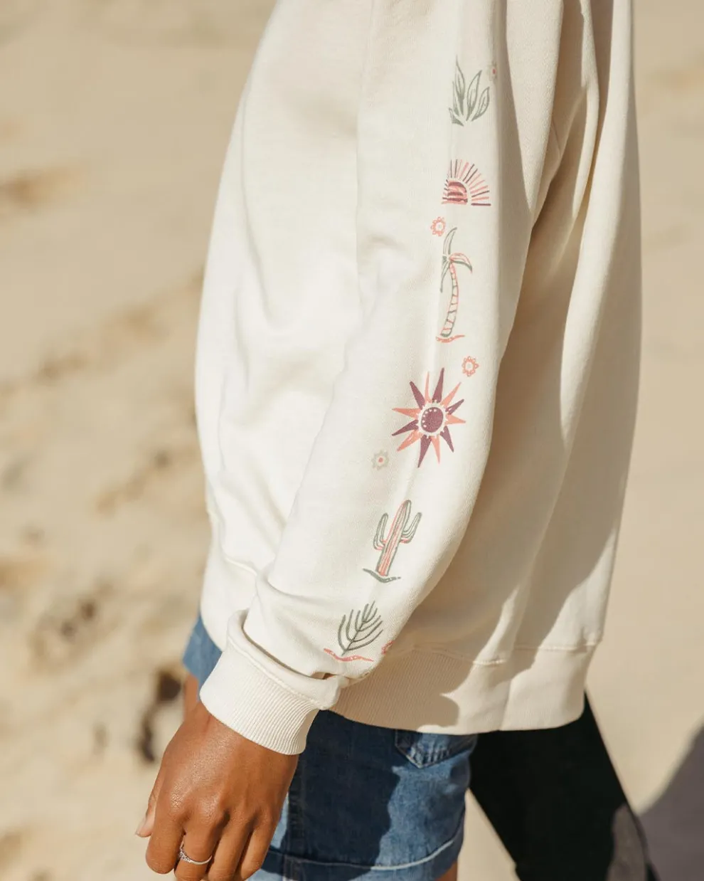 Chica Recycled Cotton Oversized Sweatshirt