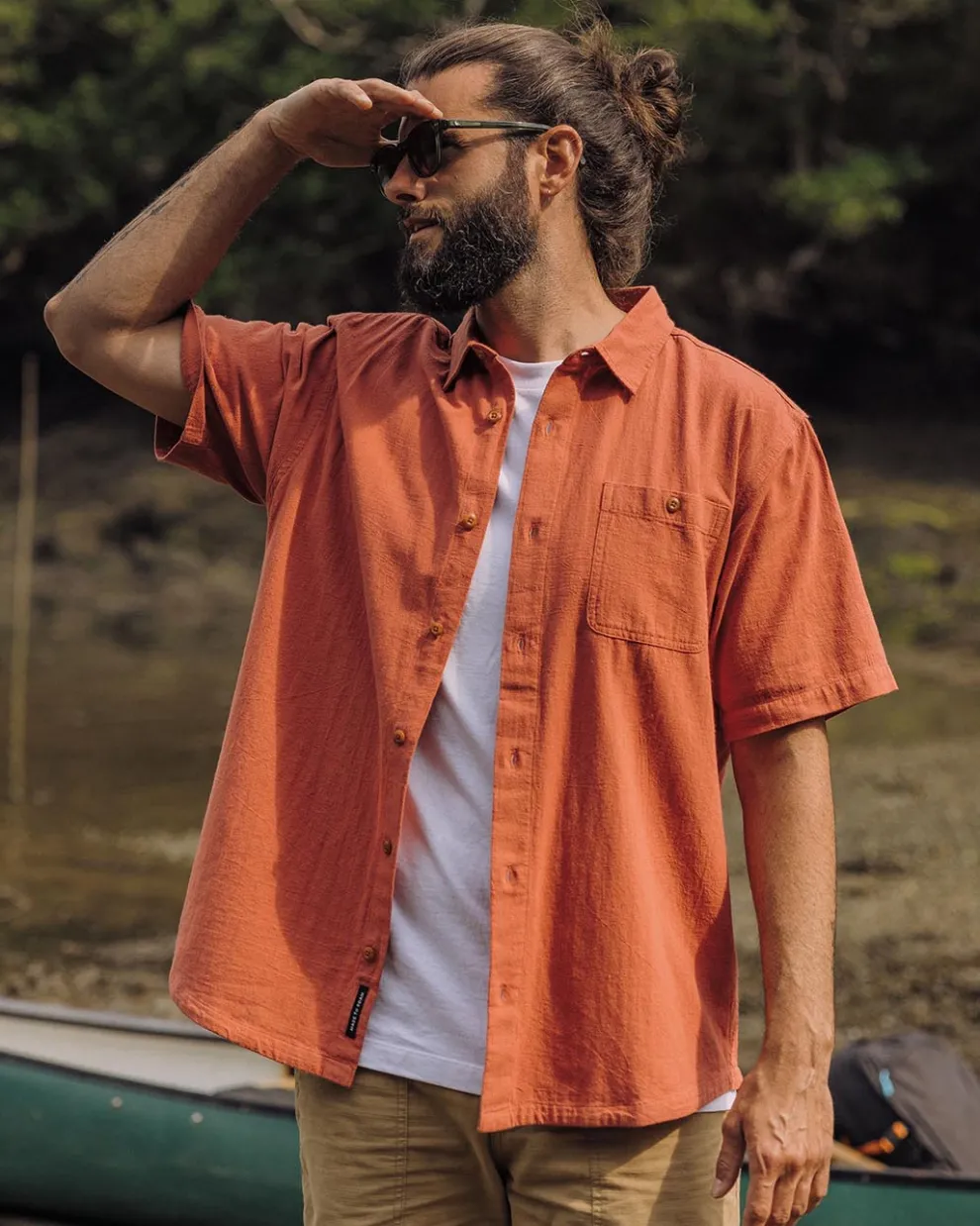 Chill Textured Short Sleeve Shirt