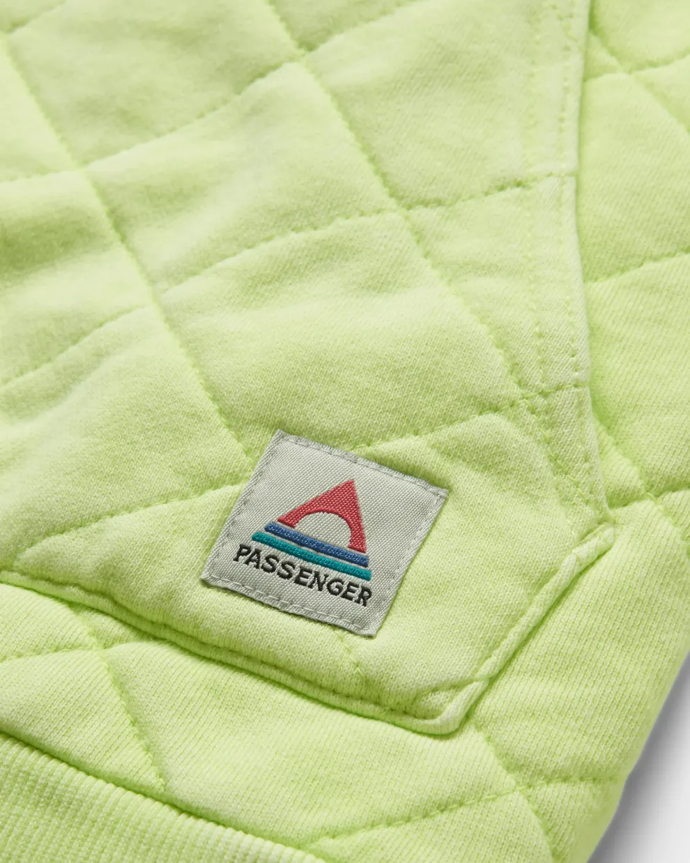 Clementine Recycled Quilted Popper Up Hoodie