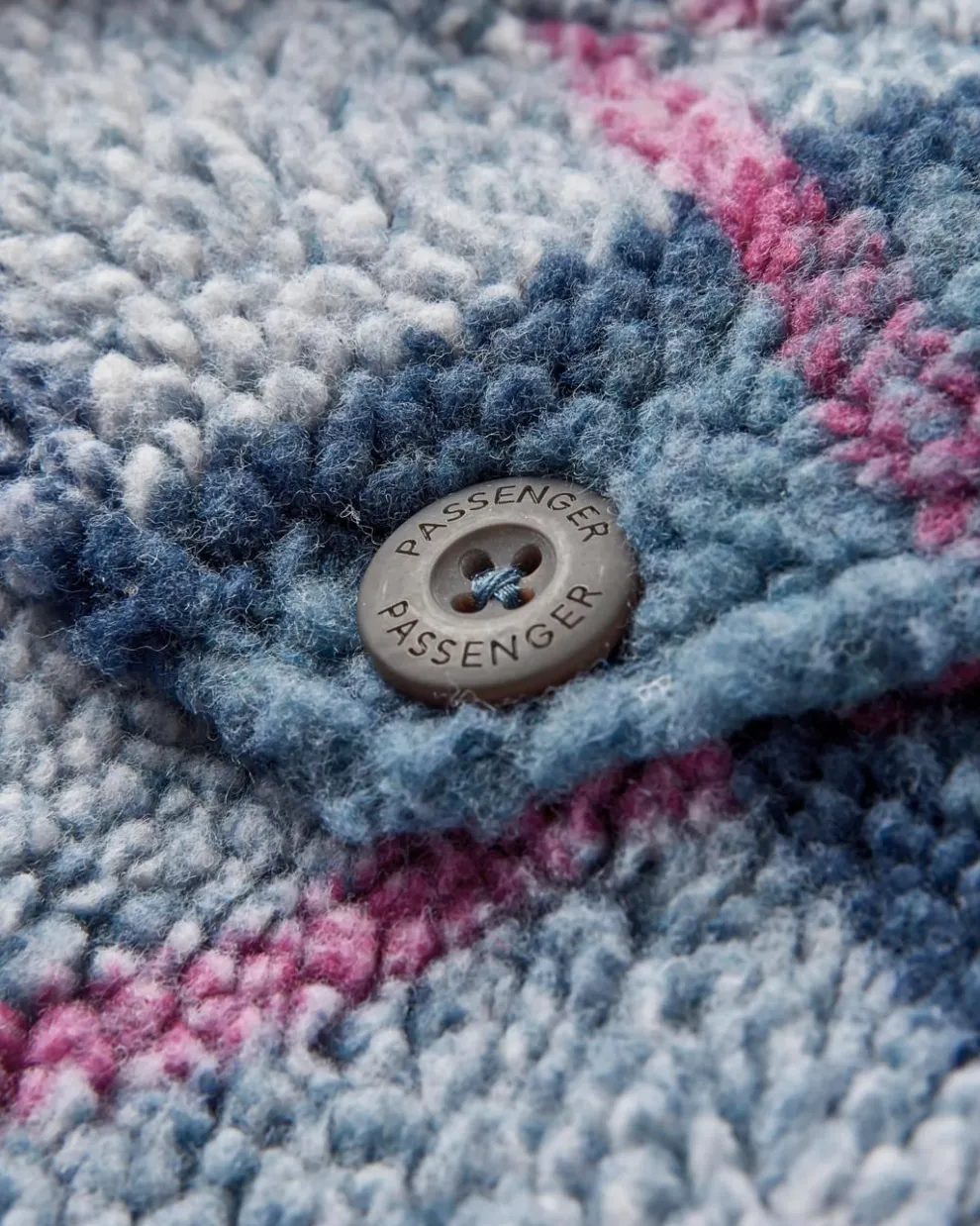 Cloudy Recycled Deep-Pile Sherpa Fleece Shirt