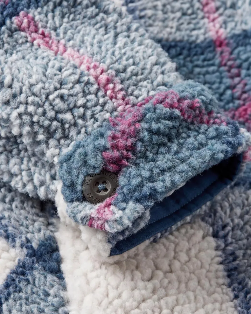 Cloudy Recycled Deep-Pile Sherpa Fleece Shirt