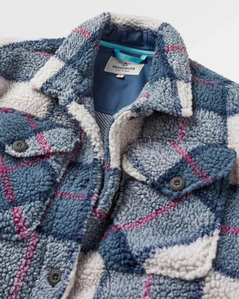 Cloudy Recycled Deep-Pile Sherpa Fleece Shirt