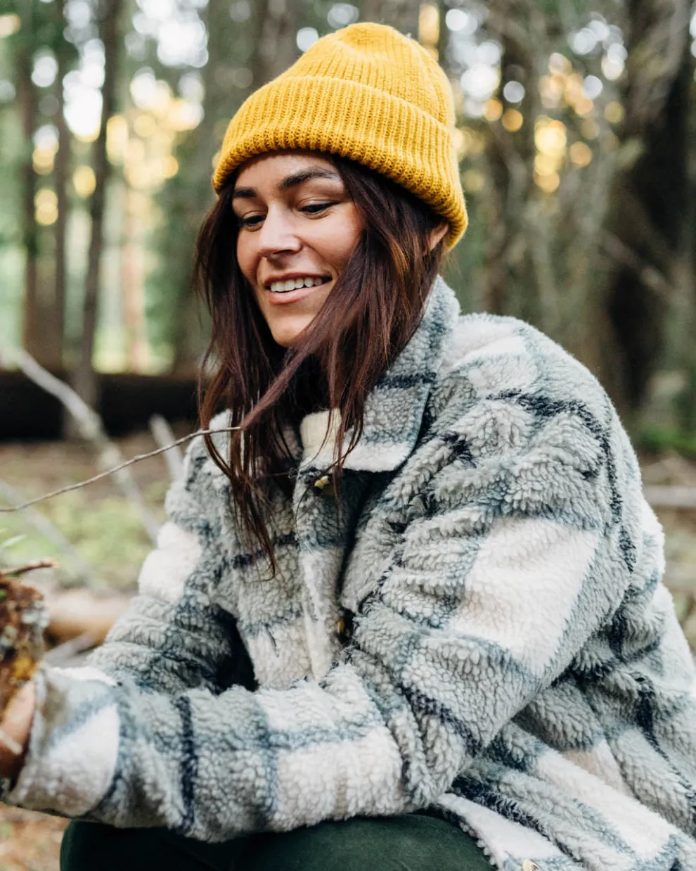 Cloudy Recycled Deep-Pile Sherpa Fleece Shirt