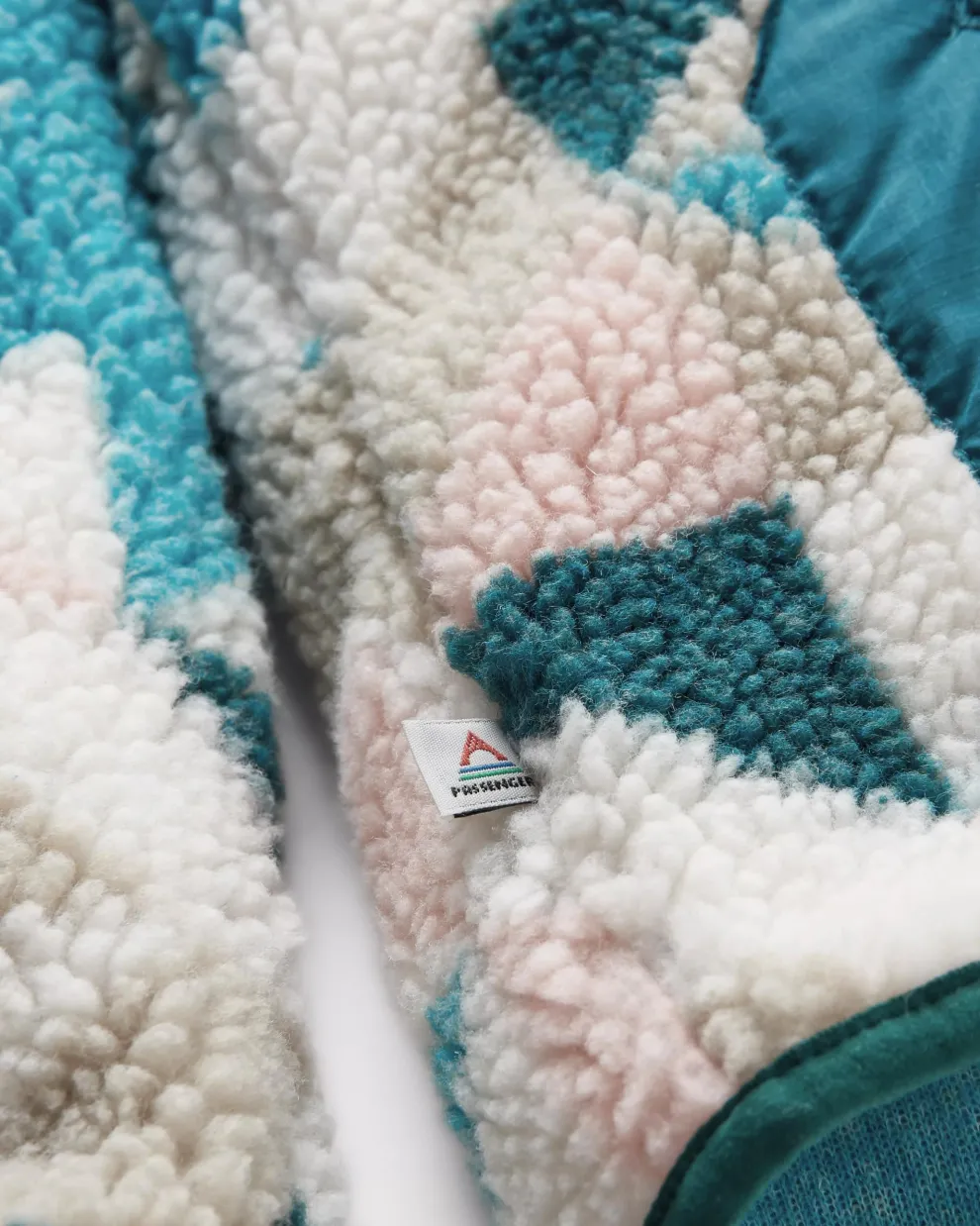 Clover Recycled Deep-Pile Sherpa Fleece