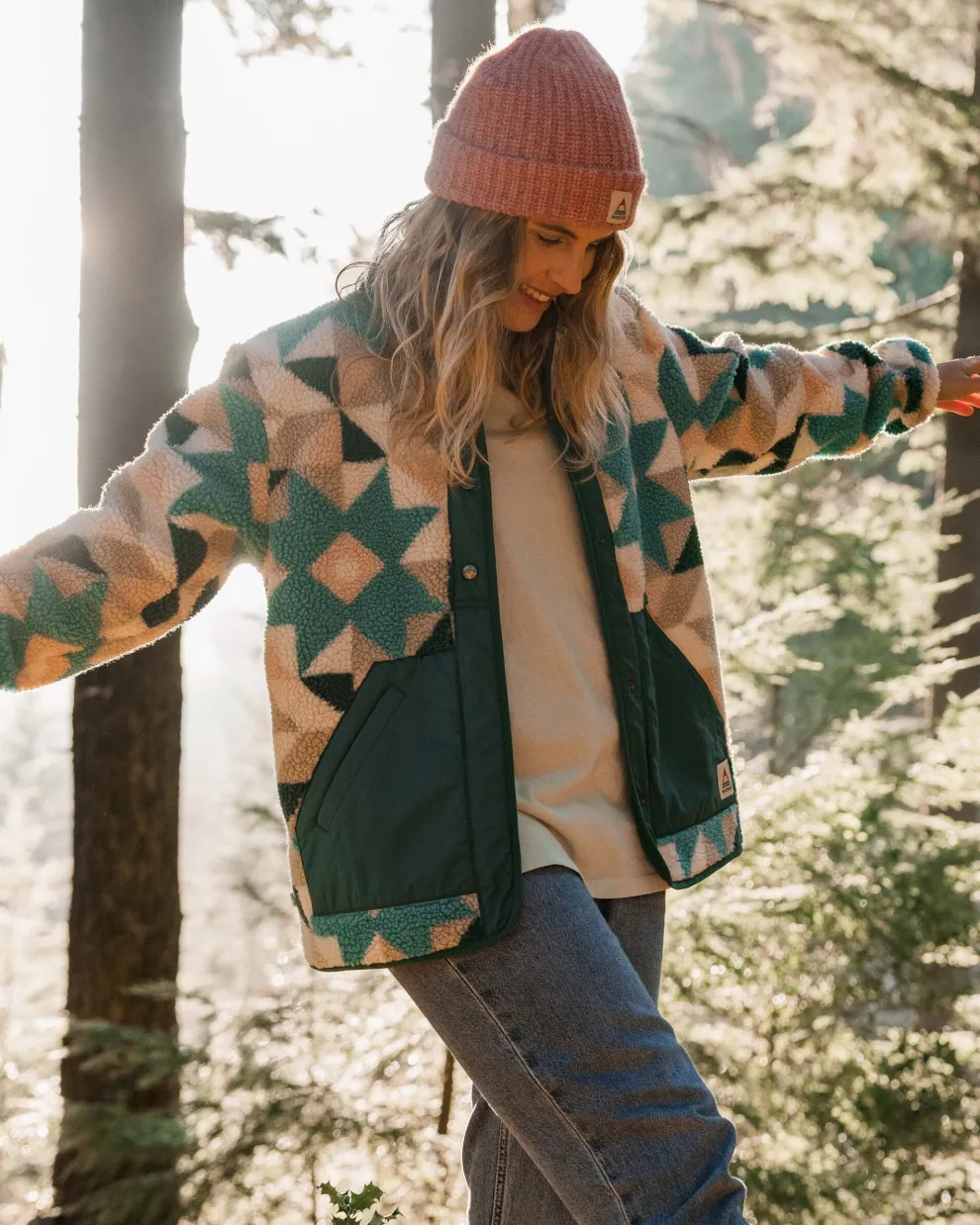 Clover Recycled Deep-Pile Sherpa Fleece