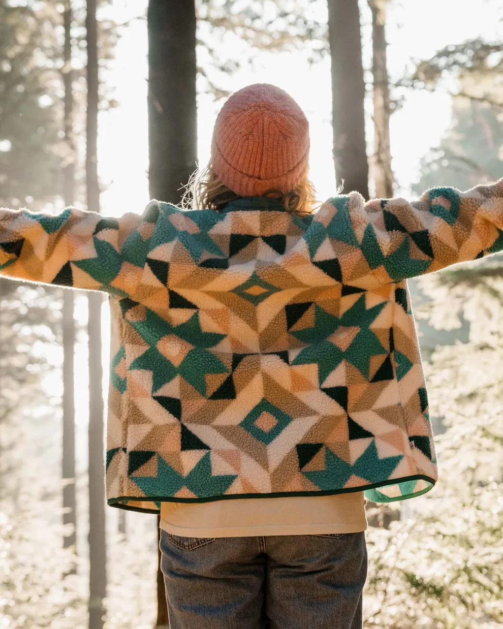 Clover Recycled Deep-Pile Sherpa Fleece