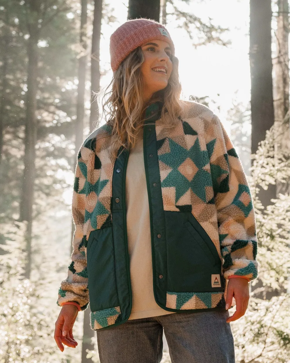 Clover Recycled Deep-Pile Sherpa Fleece