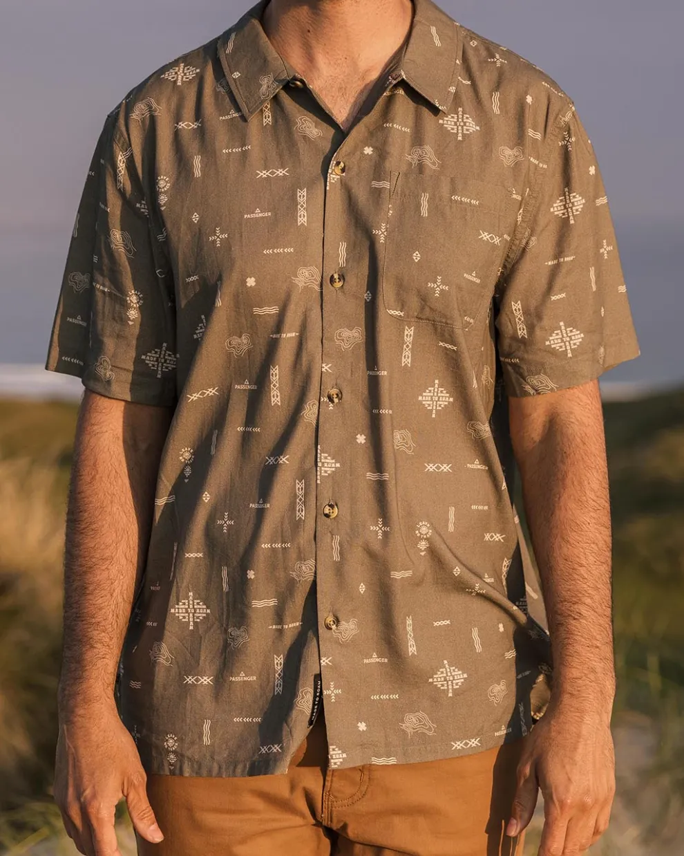 Cove Organic Cotton Short Sleeve Shirt
