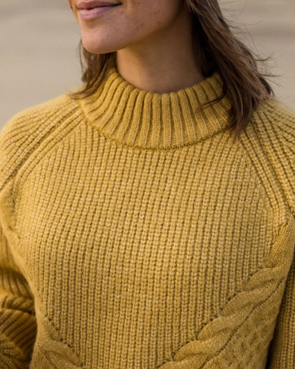 Cozy Cable Recycled Knitted Jumper