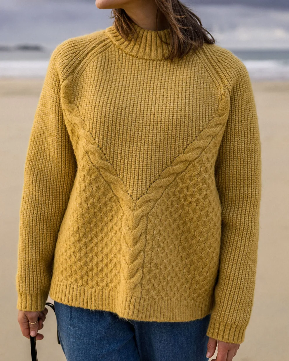 Cozy Cable Recycled Knitted Jumper