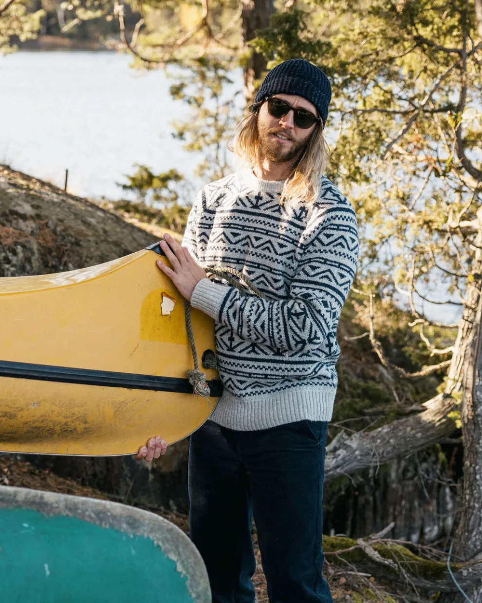 Cutback Fairisle Knitted Jumper