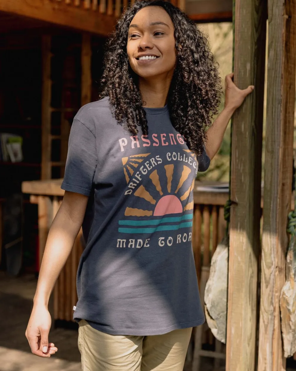 Drifters Oversized Recycled Cotton T-Shirt