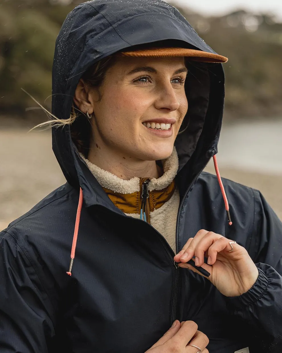 Eden Recycled Oversized Water Resistant Jacket