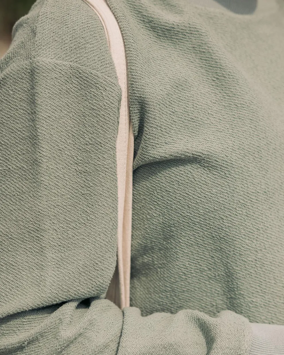 Fauna Organic Cotton Textured Sweatshirt