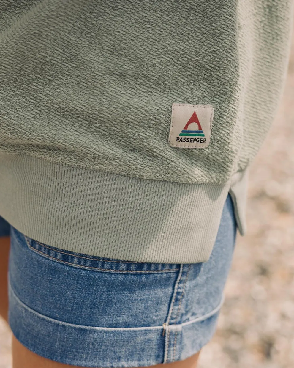 Fauna Organic Cotton Textured Sweatshirt