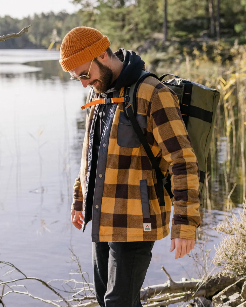 Firelight Sherpa Lined Overshirt