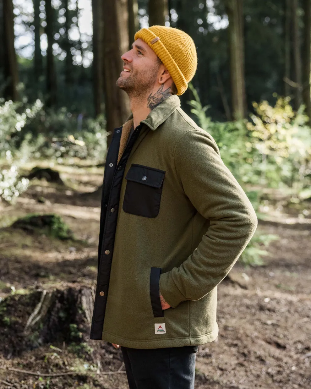 Firelight Sherpa Lined Overshirt