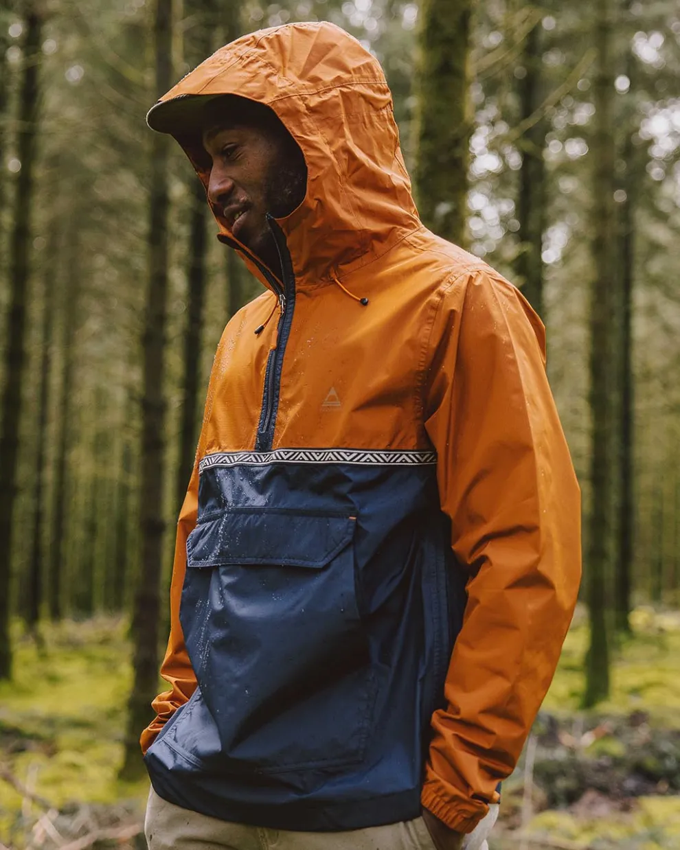 Flow 1/2 Zip Recycled Water Resistant Jacket