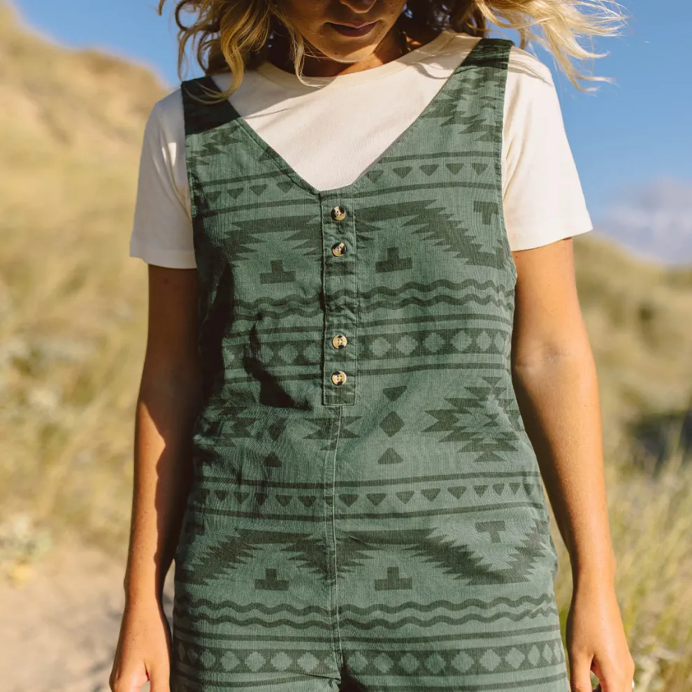 Fun Days Recycled Cord Playsuit