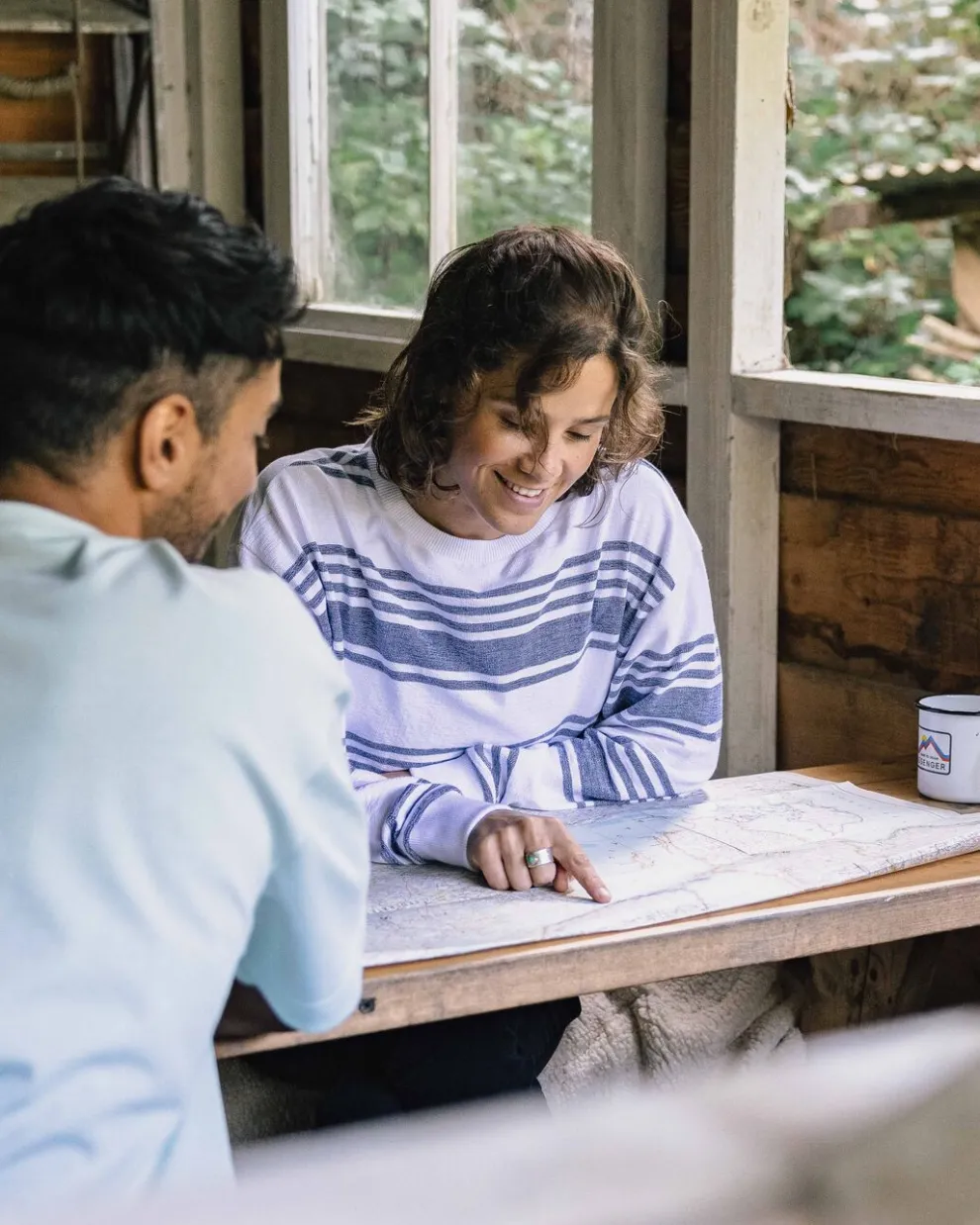 Graceful Textured LS Top