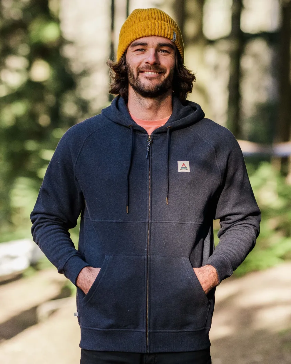 Heritage Full Zip Organic Cotton Hoodie