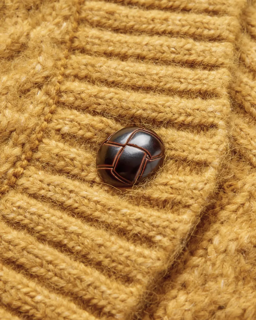 Homey Recycled Knitted Cable Cardigan