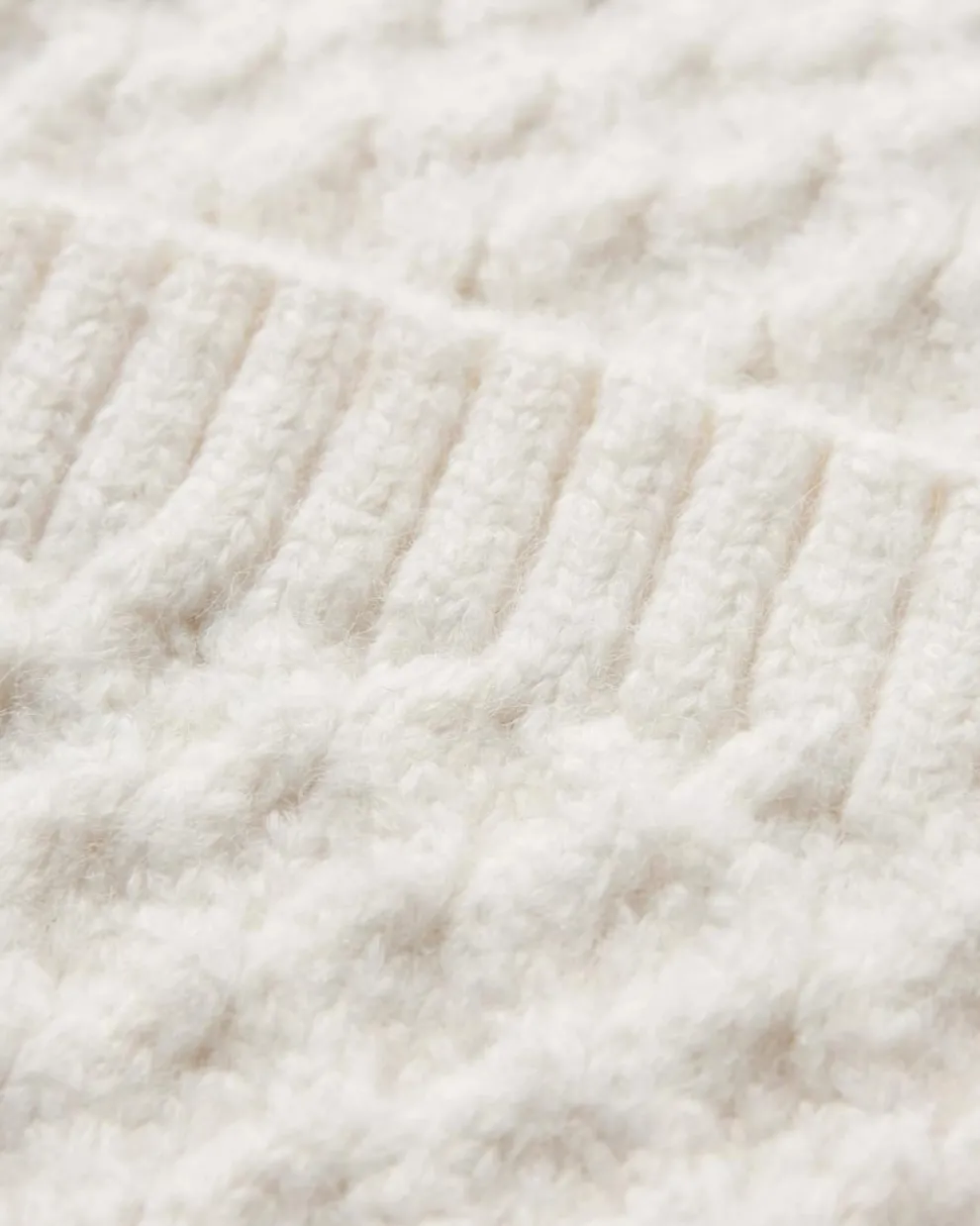 Homey Recycled Knitted Cable Cardigan