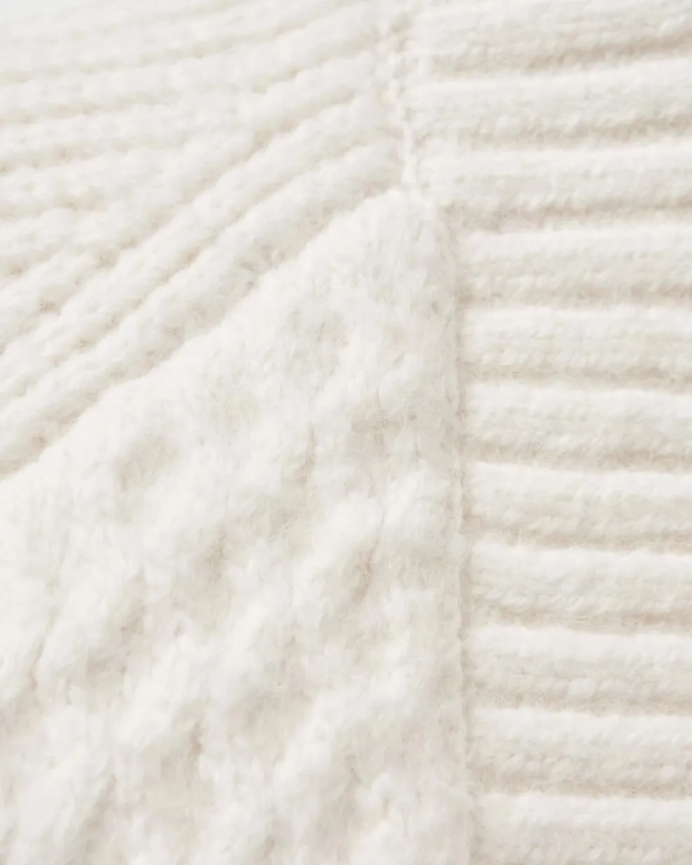 Homey Recycled Knitted Cable Cardigan