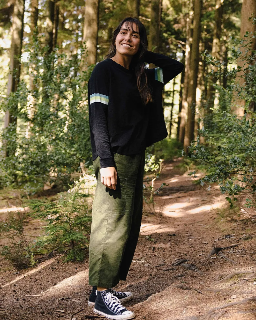 Hope Recycled Cotton Oversized Ls T-Shirt