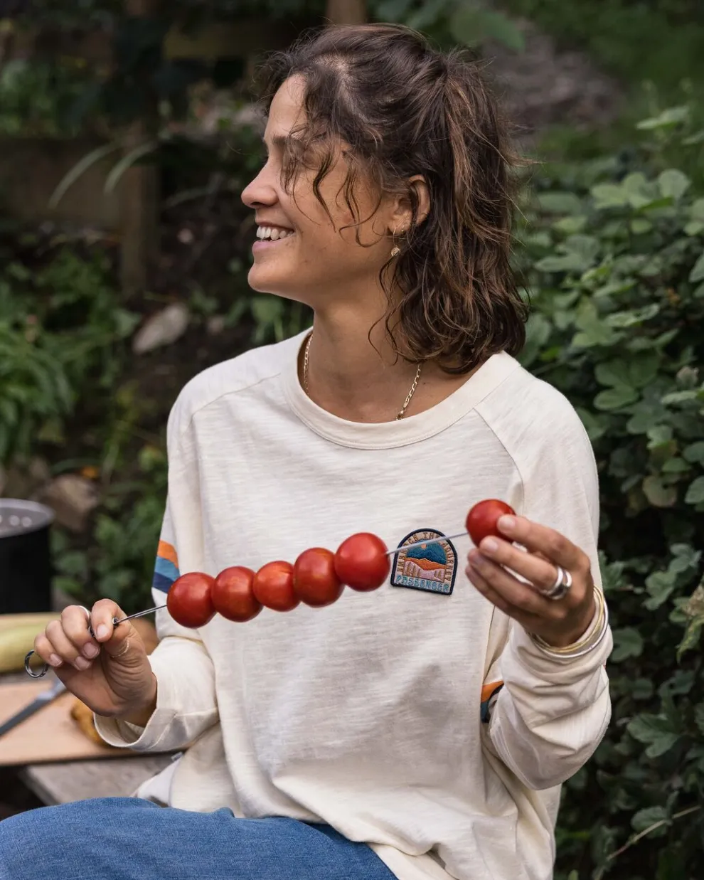 Hope Recycled Cotton Oversized Ls T-Shirt