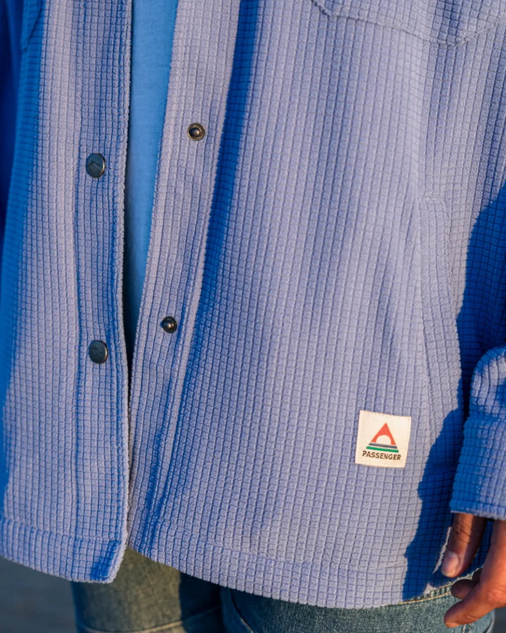 Iguazu Grid Polar Fleece Shirt