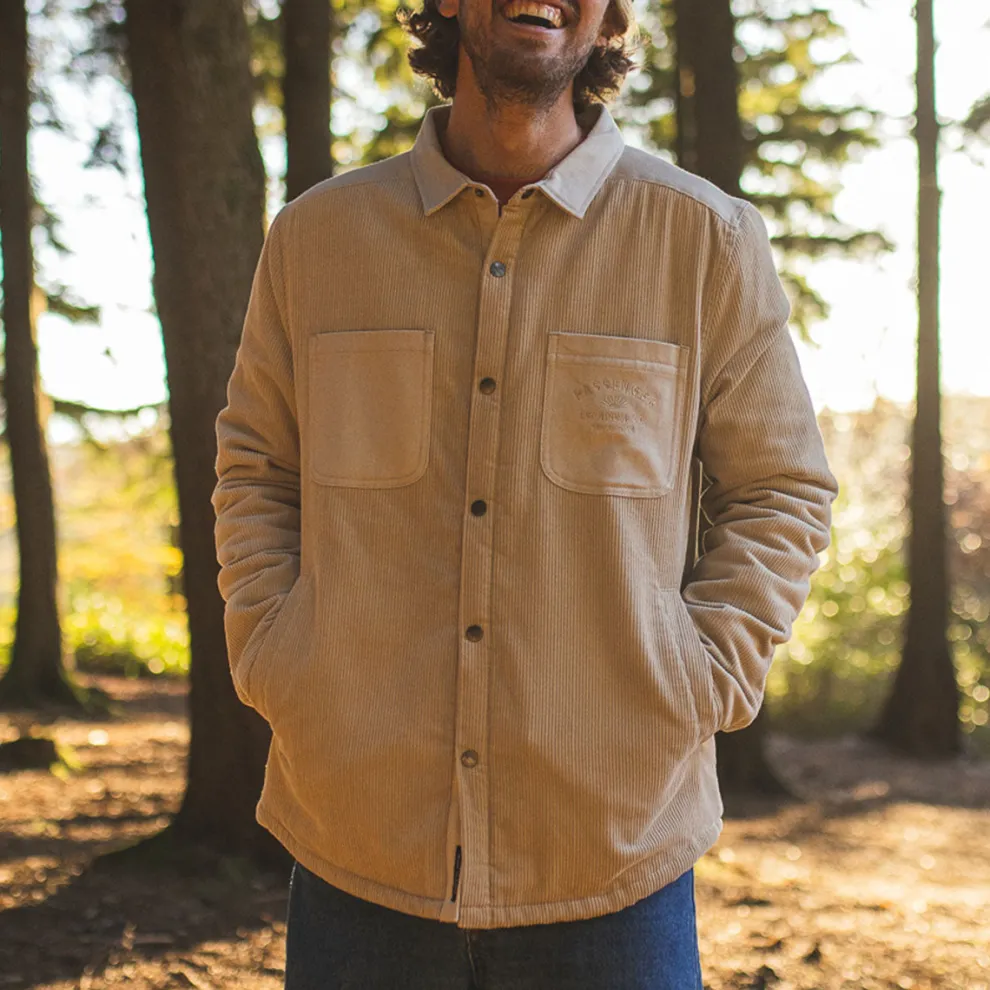 Kodiak Sherpa Lined Cord Overshirt