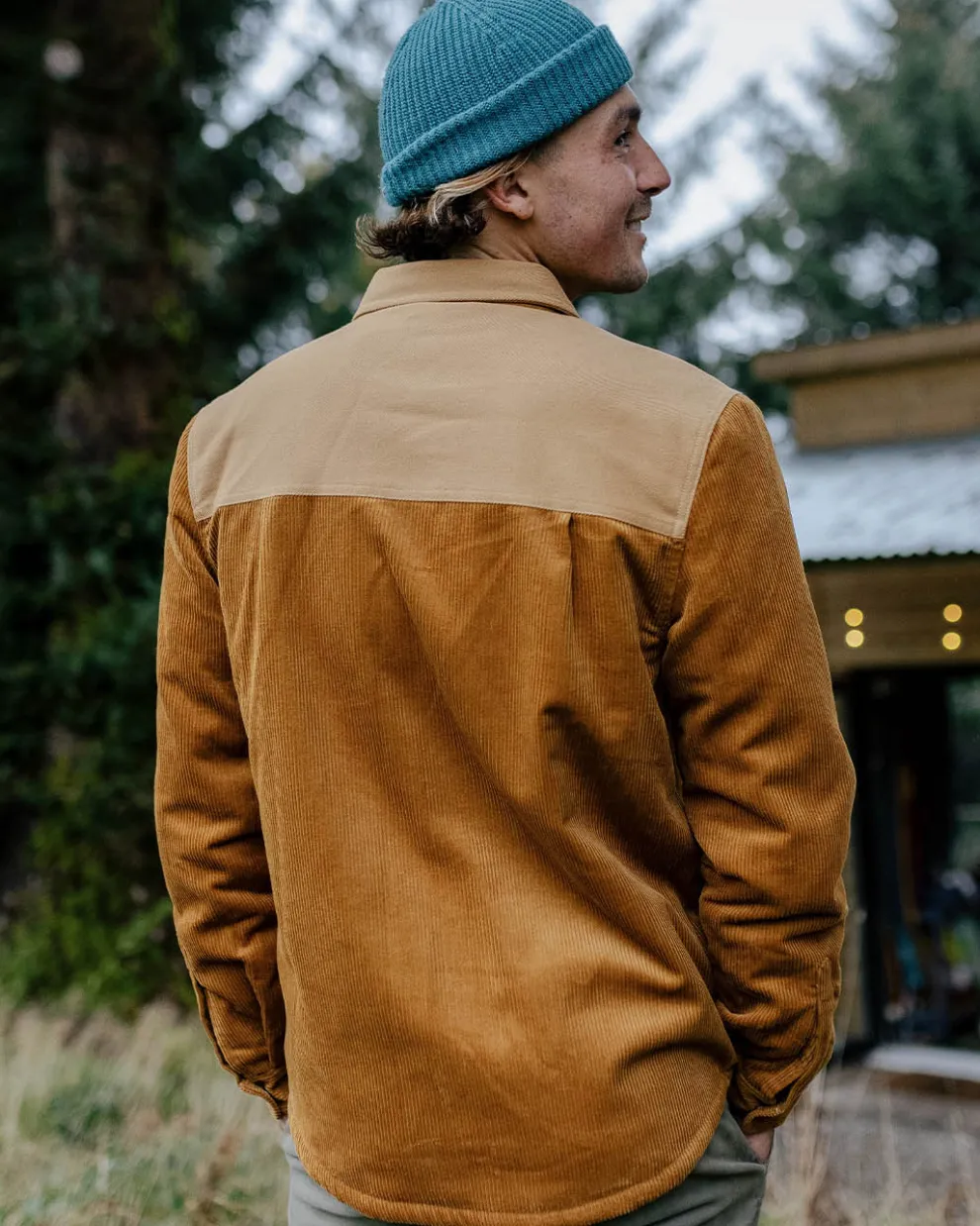 Kodiak Sherpa Lined Cord Overshirt