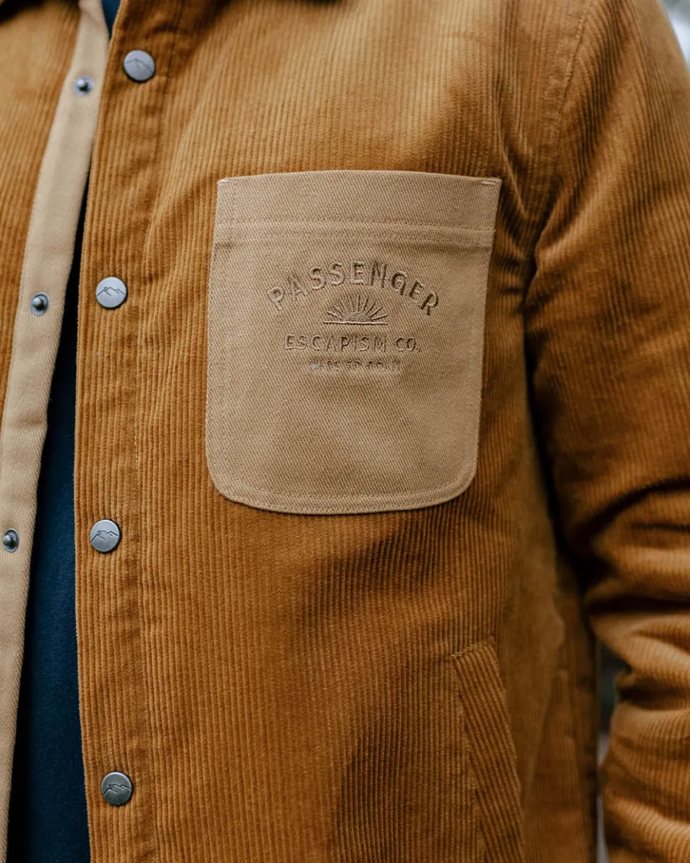 Kodiak Sherpa Lined Cord Overshirt