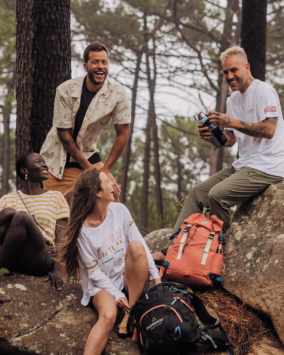 La Sarena Recycled Cotton Oversized LS T-Shirt