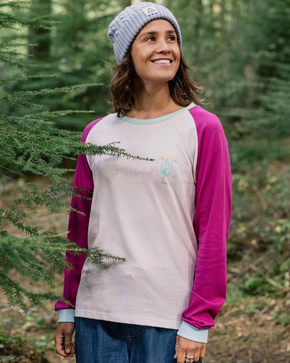 Laelia Recycled Cotton Ls T-Shirt