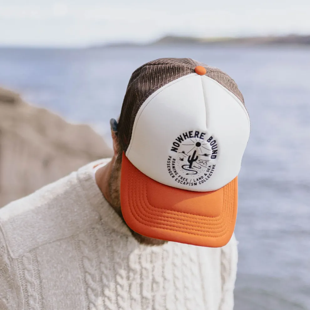 Land Sea Snapback Trucker Cap