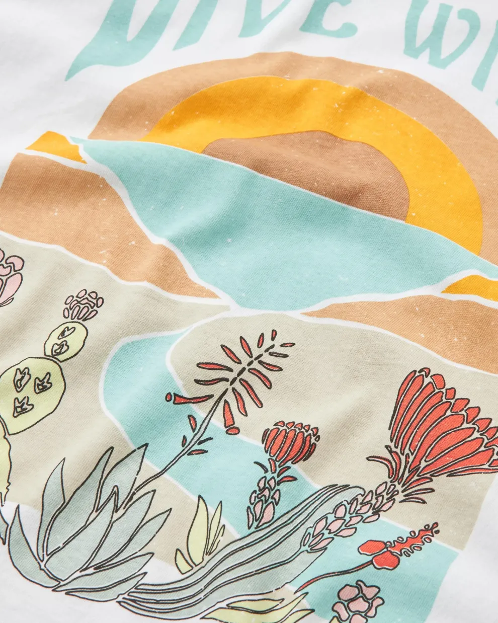 Live Wild Recycled Cotton LS T-Shirt