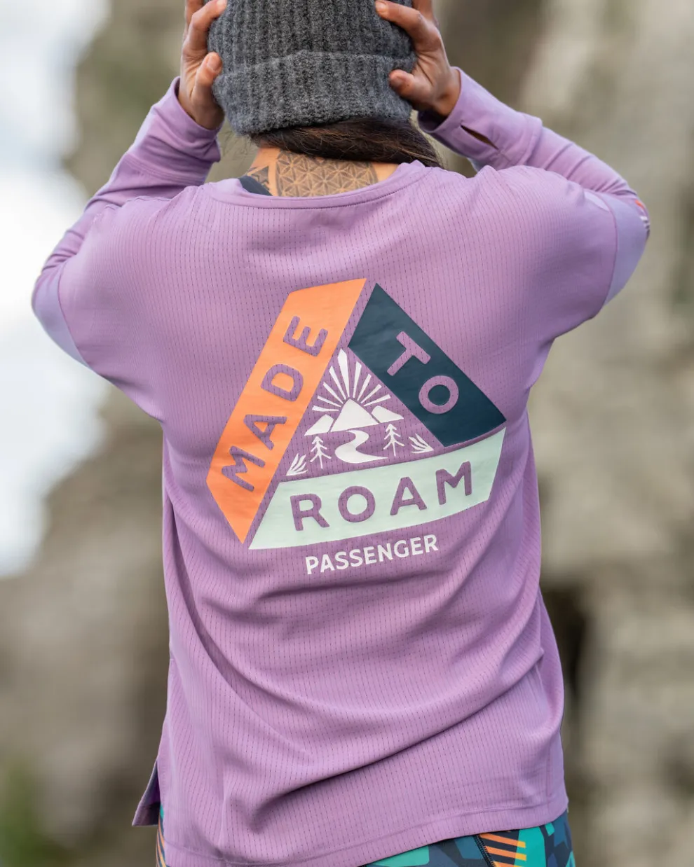 Lotus Recycled Active LS Top