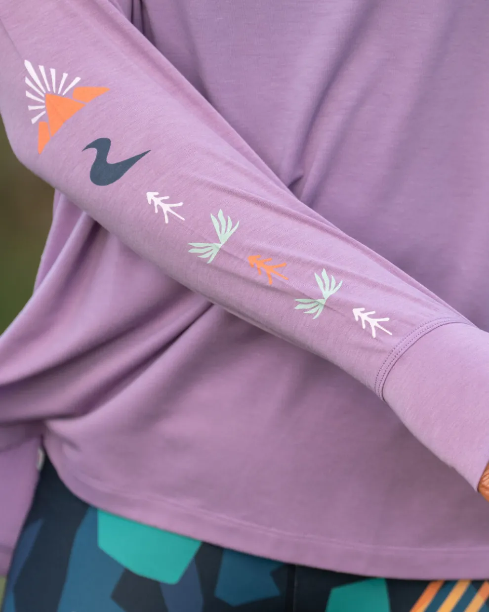 Lotus Recycled Active LS Top