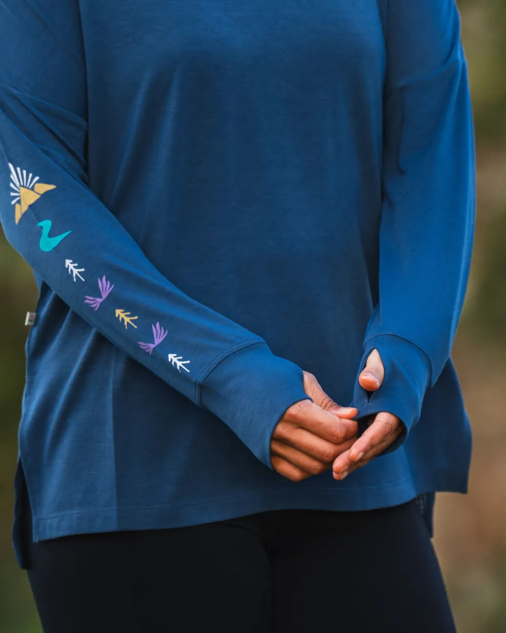 Lotus Recycled Active LS Top