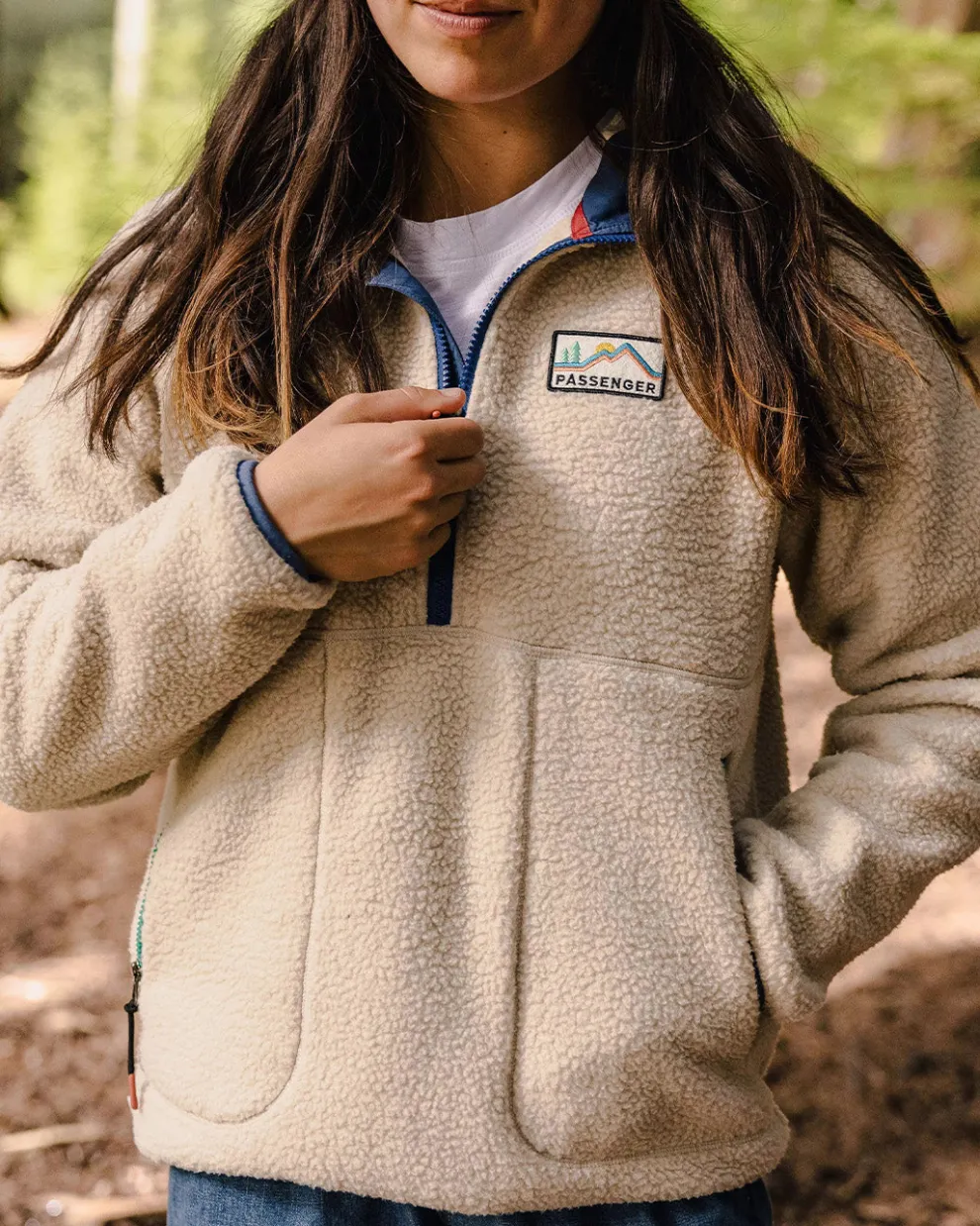 Maine 2.0 1/2 Zip Recycled Sherpa Fleece